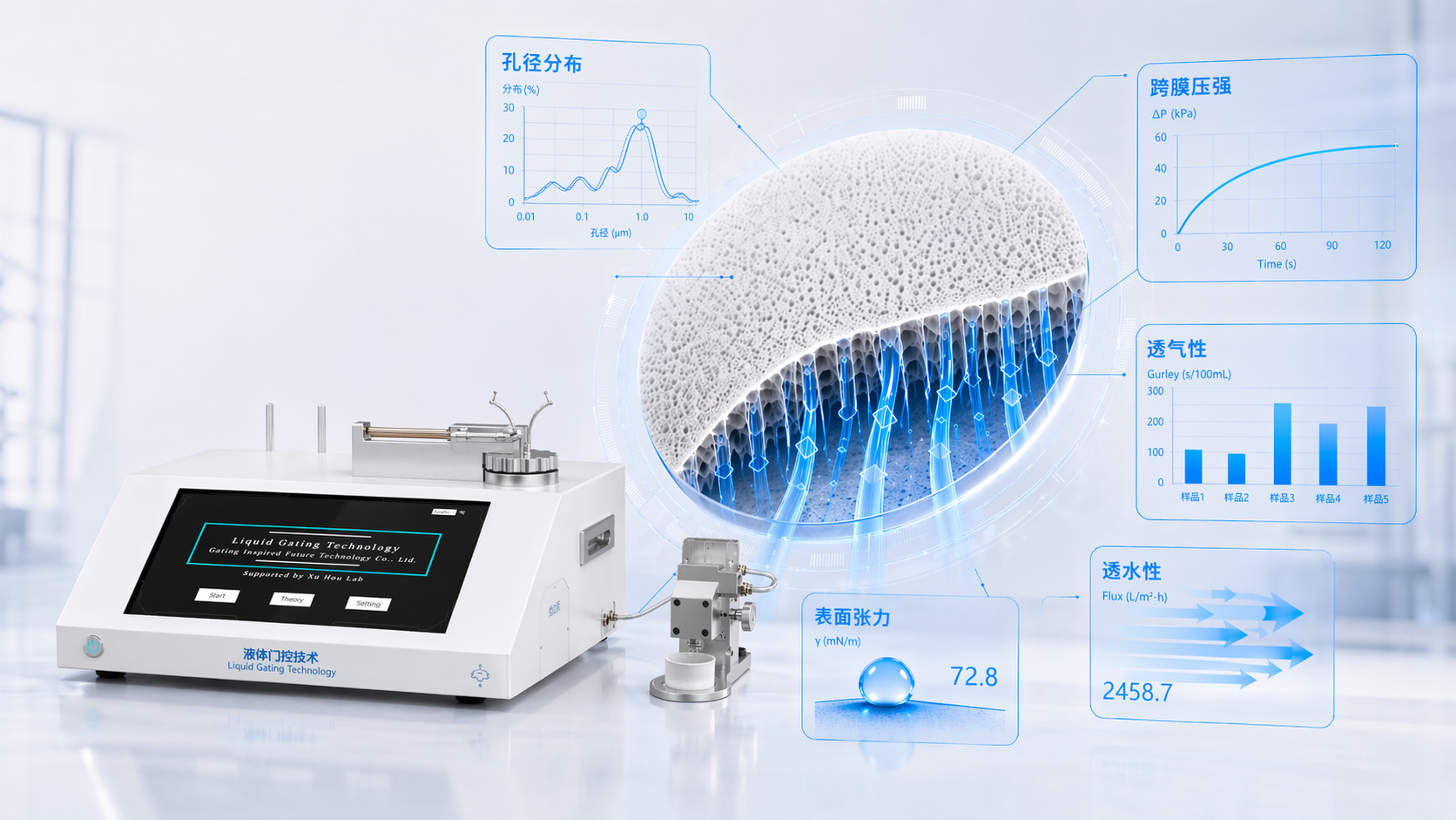 GIFT R1 Pro 液體門控多功能測(cè)試分析儀